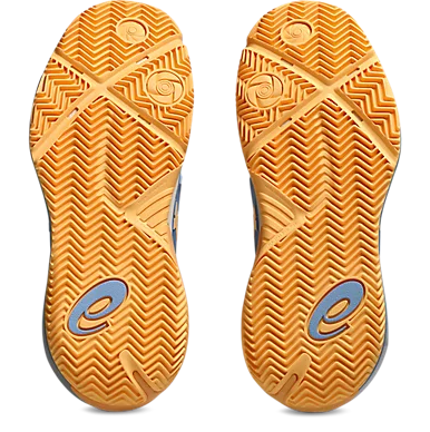 Asics Gel-Resolution X Stone Wash/Orange Glow Chaussures de padel pour femmes