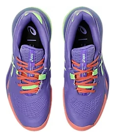 Asics Gel-Resolution X Amethyst/Illuminate Green Women’s Padel Shoes - Sports Virtuoso