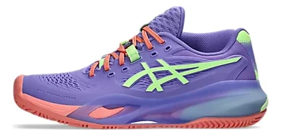 Asics Gel-Resolution X Amethyst/Illuminate Green Women’s Padel Shoes - Sports Virtuoso