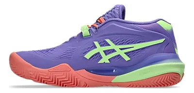 Asics Gel-Resolution X Amethyst/Illuminate Green Women’s Padel Shoes - Sports Virtuoso