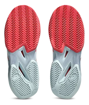Asics Solution Speed FF 4 Chaussure de Tennis Clay Femme Sky/Sienna