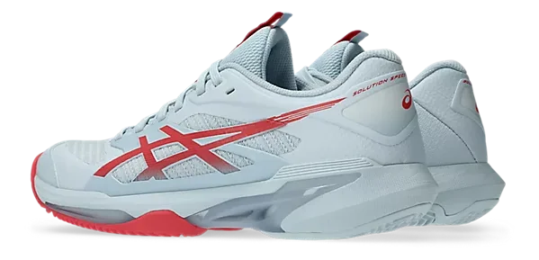 Asics Solution Speed FF 4 Chaussure de Tennis Clay Femme Sky/Sienna