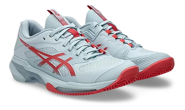 Asics Solution Speed FF 4 Chaussure de Tennis Clay Femme Sky/Sienna