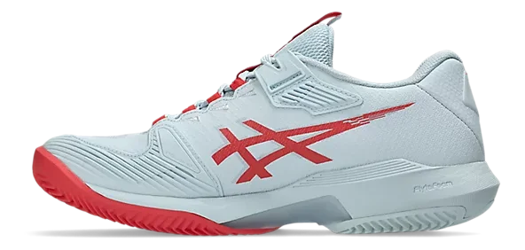 Asics Solution Speed FF 4 Chaussure de Tennis Clay Femme Sky/Sienna