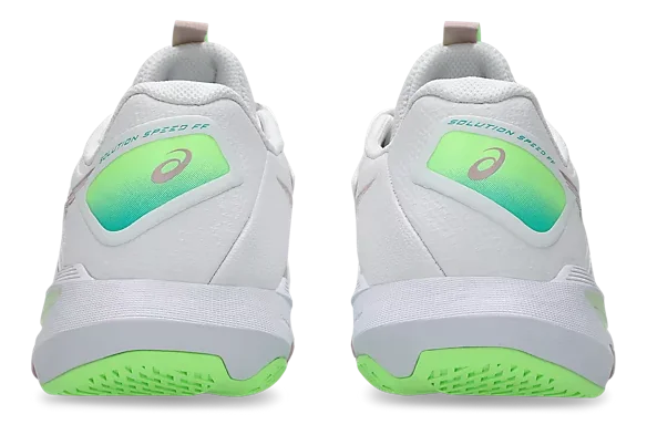Asics Solution Speed FF 4 Chaussure de tennis pour femme blanc/morganite