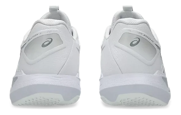 Asics Solution Speed FF 4 Blanches/Argentées Chaussures de Tennis Femme