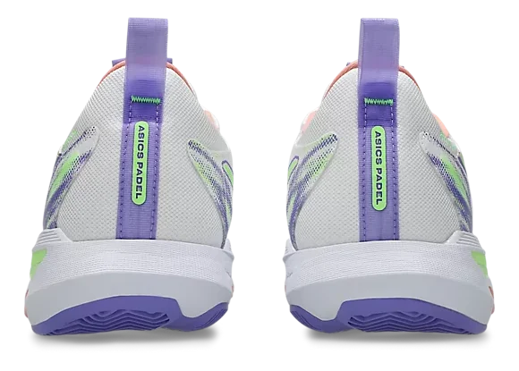 Asics SonicSmash FF Blanc/Goyave Chaussures de Padel