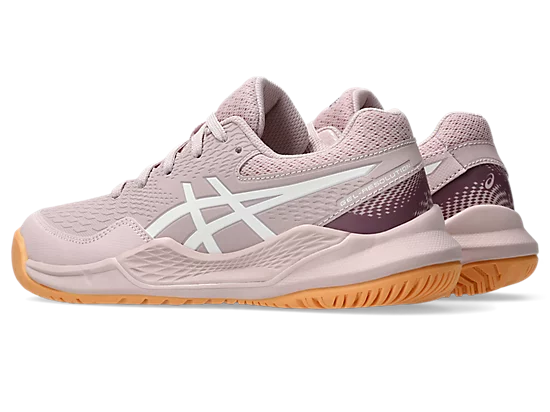 Asics Gel-Resolution 9 GS Watershed Rose/White Youth Tennis Shoes