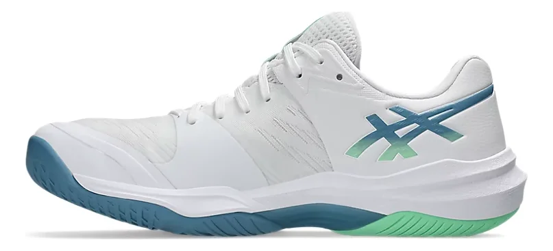 Asics Sky Elite FF 3 Volleyball-Court Shoe White/Saba Blue