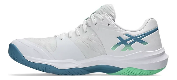 Asics Sky Elite FF 3 Volleyball-Court Shoe White/Saba Blue