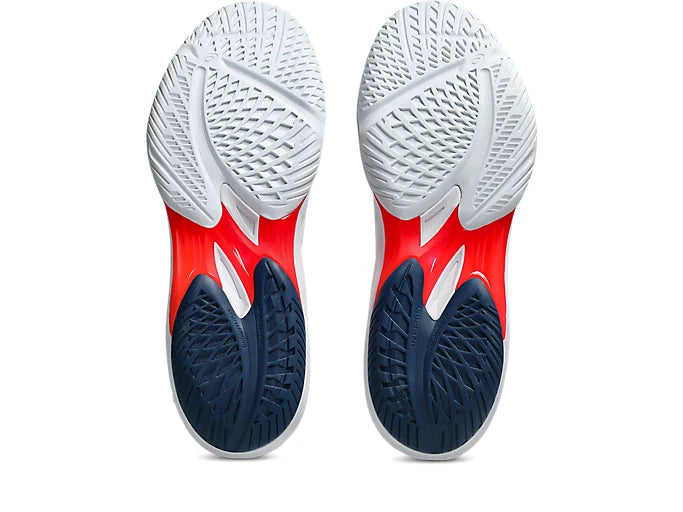 Asics Sky Elite FF MT 3 Volleyball-Court Shoe White/Mako Blue