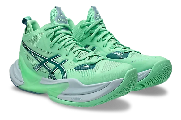 Asics MetaRise 2 Volleyball-Court Menthol/Saba Blue Shoe