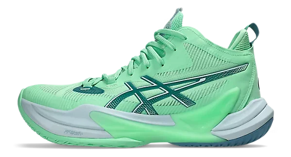 Asics MetaRise 2 Volleyball-Court Menthol/Saba Blue Shoe