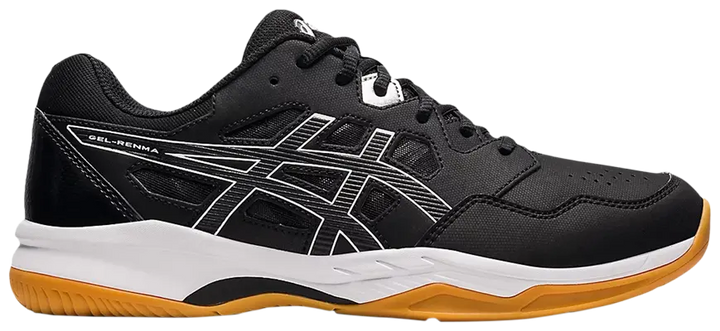Asics Renma Men's Court Shoe Black/White - Sports Virtuoso