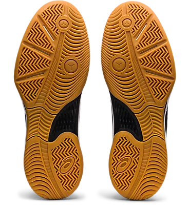 Asics Renma Men's Court Shoe Black/White - Sports Virtuoso