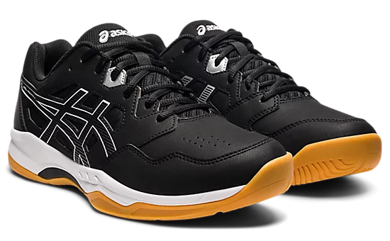 Asics Renma Men's Court Shoe Black/White - Sports Virtuoso