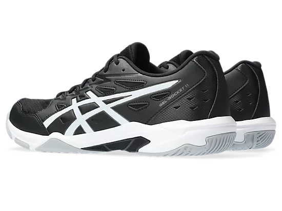 Asics Gel-Rocket 11 Black/Gunmetal Court Shoe  