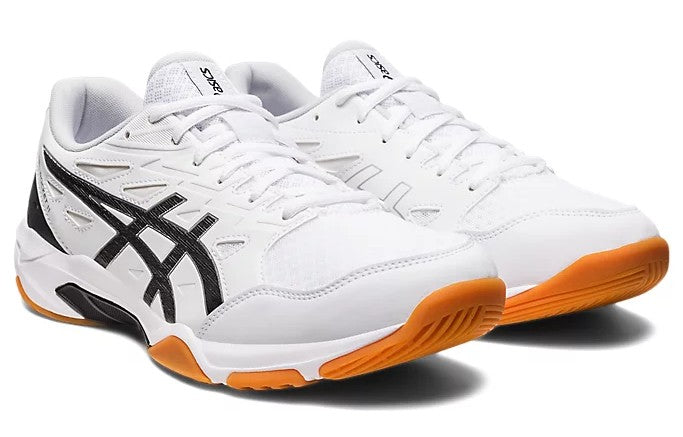 Asics Gel-Rocket 11 White/Silver Court Shoe  
