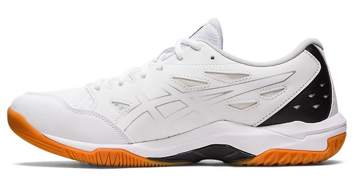Asics Gel-Rocket 11 White/Silver Court Shoe  