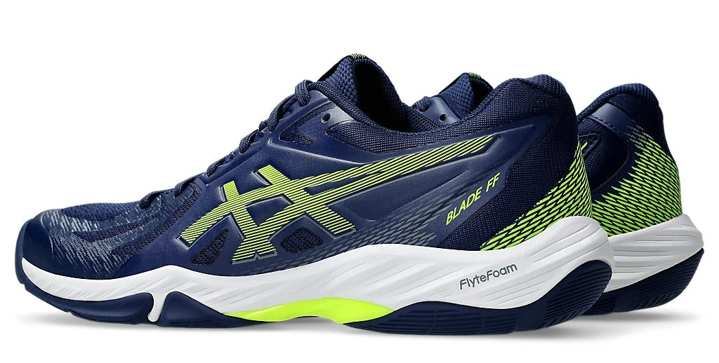 Asics Blade FF Men's Court Shoe  Blue Expanse/Safety Yellow  