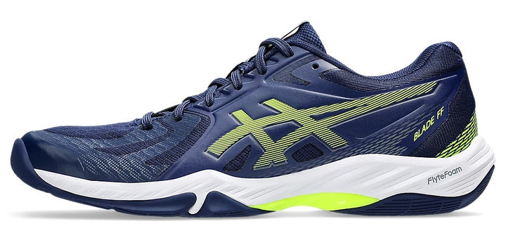 Asics Blade FF Men's Court Shoe  Blue Expanse/Safety Yellow  