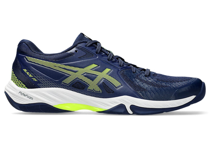 Asics Blade FF Men's Court Shoe  Blue Expanse/Safety Yellow  