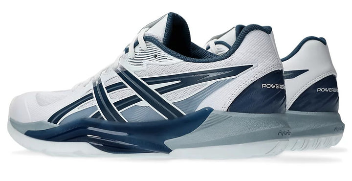 Asics Power Break FF White/Vintage Indigo Men's Court Shoe  