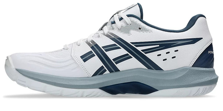 Asics Power Break FF White/Vintage Indigo Men's Court Shoe  