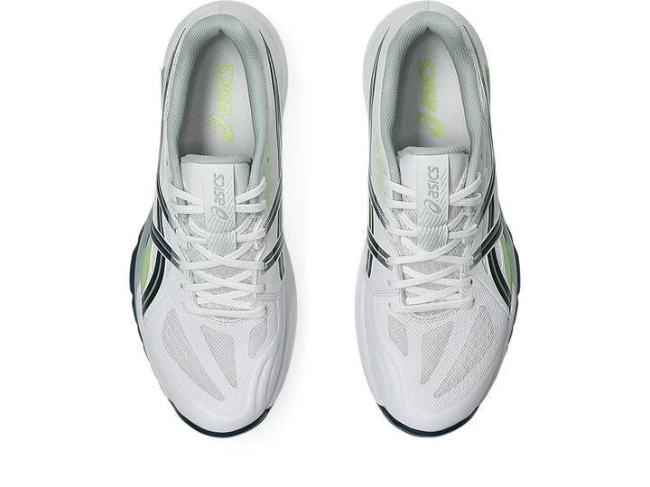 Asics Power Break FF White/Tranquil Teal Men's Court Shoe