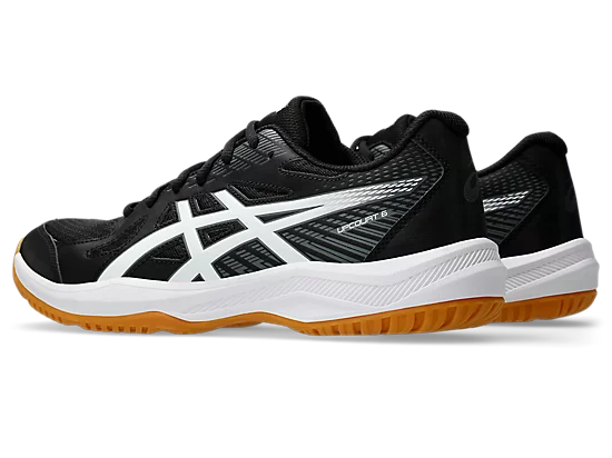 Asics Gel-Upcourt 6 Black/White Men's Court Shoe  