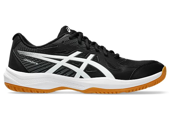 Asics Gel-Upcourt 6 Black/White Men's Court Shoe  