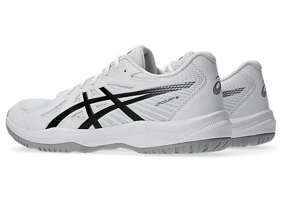 Asics Gel-Upcourt 6 White/Black Men's Court Shoe  