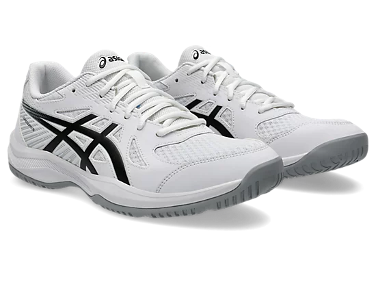 Asics Gel-Upcourt 6 White/Black Men's Court Shoe  