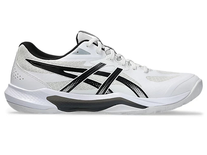 Asics Gel-Tactic 13 Men's Court Shoe White/Black - Sports Virtuoso