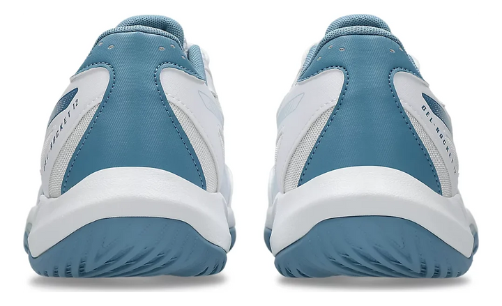 Asics Gel-Rocket 12 Wide Court Shoe White-Cool Grey