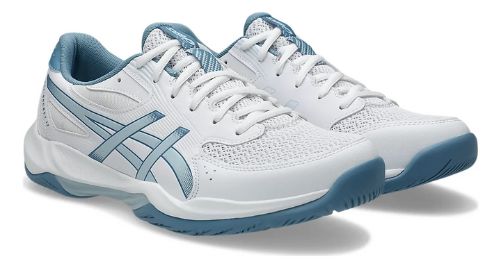 Asics Gel-Rocket 12 Wide Court Shoe White-Cool Grey