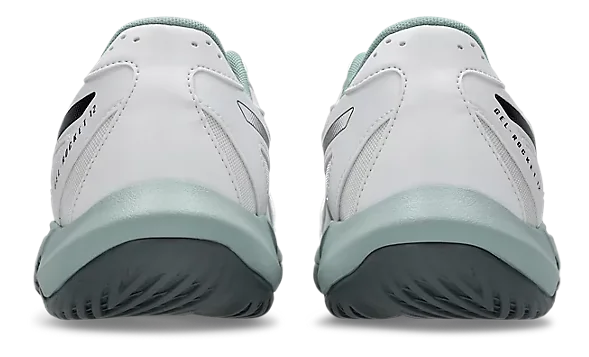 Asics Gel-Rocket 12 Wide Court Shoe White-Steel Grey