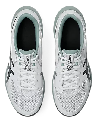 Asics Gel-Rocket 12 Wide Court Shoe White-Steel Grey