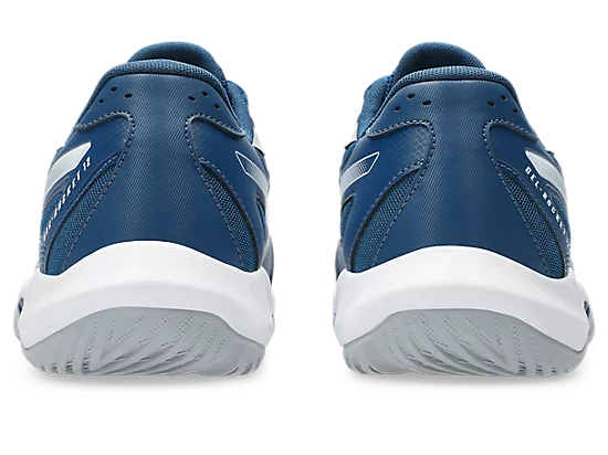 Chaussures de tennis larges Asics Gel-Rocket 12 Mako bleu-gris