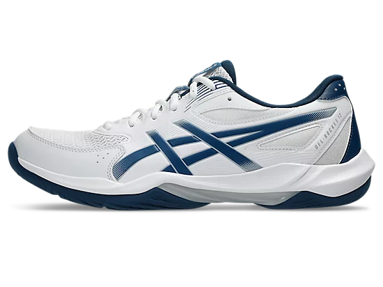 Asics Gel-Rocket 12 Court Shoe White/Mako Blue