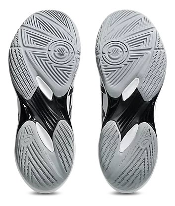 Asics Gel-Rocket 12 Blanc/Noir Chaussures de court 