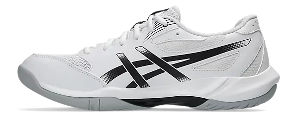 Asics Gel-Rocket 12 Blanc/Noir Chaussures de court 