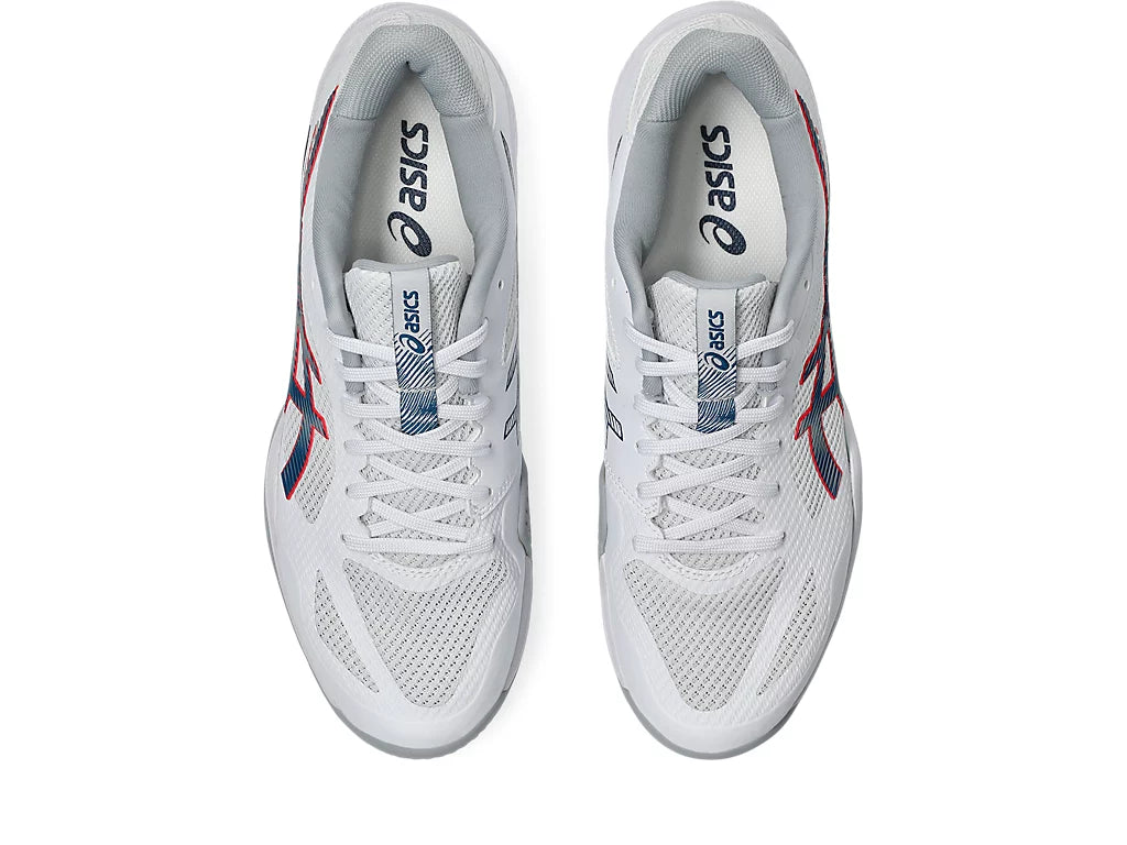 Asics Blade FF2 Men's Court Shoe  White/Mako Blue