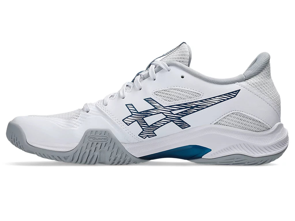 Asics Blade FF2 Men's Court Shoe  White/Mako Blue