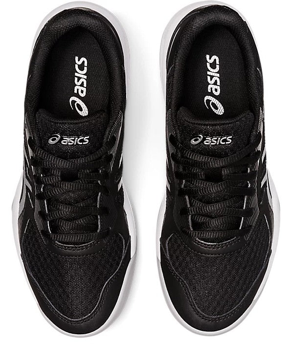 Asics Gel-Upcourt 5 Black-Silver Court Shoe  