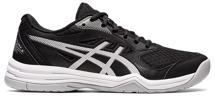 Asics Gel-Upcourt 5 Black-Silver Court Shoe  