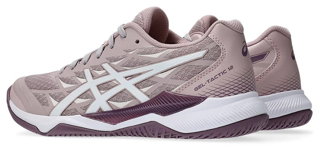 Asics Gel-Tactic 12 Women's Court Shoe Watershed Rose/White  
