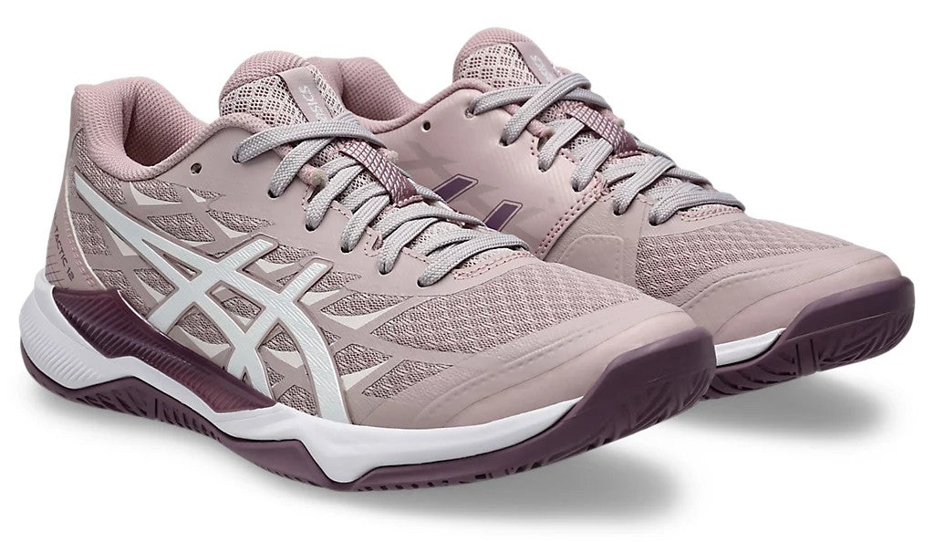 Asics Gel-Tactic 12 Women's Court Shoe Watershed Rose/White  