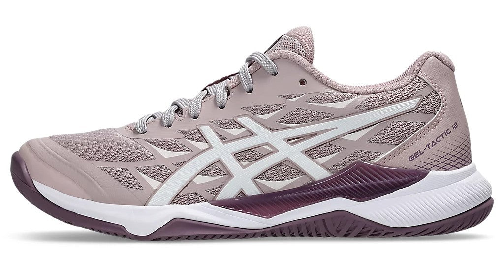 Asics Gel-Tactic 12 Women's Court Shoe Watershed Rose/White  