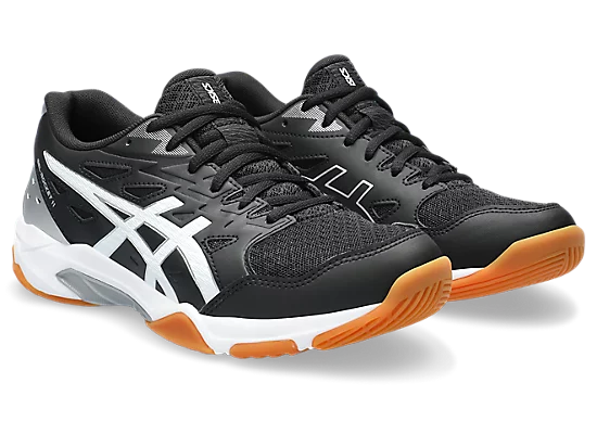 Asics Gel-Rocket 11 Black/Pure Silver Women's Court Shoe  